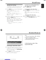 Preview for 27 page of Philips FW-C390 User Manual