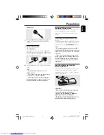 Preview for 9 page of Philips FW-C505 User Manual