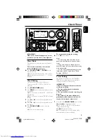 Preview for 25 page of Philips FW-C505 User Manual