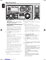 Preview for 12 page of Philips FW-C717 User Manual