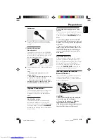 Предварительный просмотр 9 страницы Philips FW-C785 User Manual