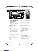 Предварительный просмотр 12 страницы Philips FW-C785 User Manual