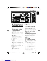 Предварительный просмотр 25 страницы Philips FW-C785 User Manual