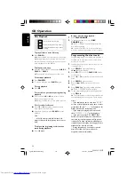 Preview for 16 page of Philips FW-C788/21 User Manual