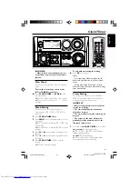 Preview for 23 page of Philips FW-C788/21 User Manual