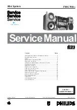 Philips FW-C789/19 Service Manual preview