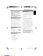 Preview for 9 page of Philips FW C798 User Manual