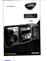 Philips FW-C870 User Manual preview
