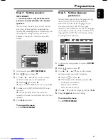 Предварительный просмотр 21 страницы Philips FW-D550/21M User Manual