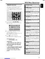 Предварительный просмотр 29 страницы Philips FW-D550/21M User Manual