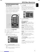 Предварительный просмотр 33 страницы Philips FW-D550/21M User Manual