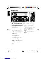 Preview for 14 page of Philips FW- FW-M355 M355 User Manual