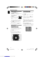 Preview for 14 page of Philips FW-M355 Manual