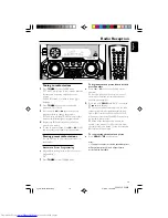 Preview for 19 page of Philips FW-M355 Manual