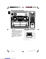 Preview for 22 page of Philips FW-M355 Manual