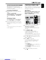 Предварительный просмотр 15 страницы Philips FW M777 User Manual