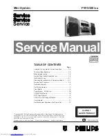 Philips FW-R55/21 Service Manual preview