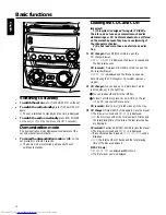 Preview for 14 page of Philips FW-R55 Manual