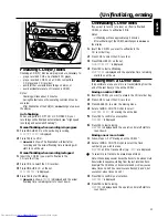 Preview for 23 page of Philips FW-R55 Manual