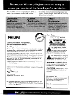 Preview for 3 page of Philips FW-R7 User Manual