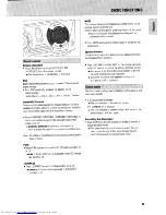 Preview for 29 page of Philips FW-R7 User Manual