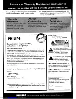 Preview for 3 page of Philips FW-R8 User Manual