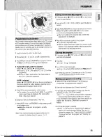 Preview for 21 page of Philips FW-R8 User Manual