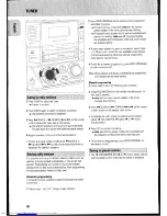 Preview for 32 page of Philips FW-R8 User Manual