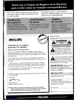 Preview for 68 page of Philips FW-R8 User Manual