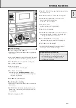 Preview for 19 page of Philips FW-R88 Manual