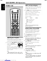 Preview for 20 page of Philips FW-V595/21M User Manual