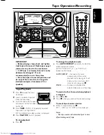 Preview for 25 page of Philips FW-V595/21M User Manual