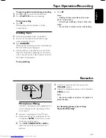 Preview for 27 page of Philips FW-V595/21M User Manual