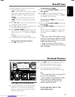 Preview for 29 page of Philips FW-V595/21M User Manual