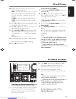 Предварительный просмотр 29 страницы Philips FW-V787 User Manual