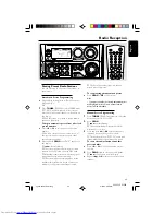 Предварительный просмотр 25 страницы Philips FW-V795 User Manual