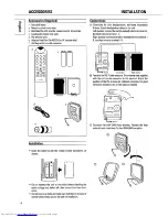 Предварительный просмотр 4 страницы Philips FW17 Instructions For Use Manual