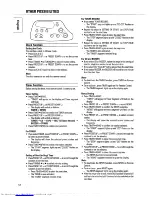 Предварительный просмотр 12 страницы Philips FW17 Instructions For Use Manual