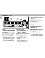 Preview for 10 page of Philips FW320C/22 User Manual