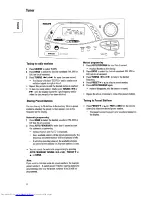 Preview for 8 page of Philips FW332/22 Instructions For Use Manual