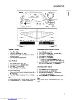 Preview for 9 page of Philips FW332/22 Instructions For Use Manual