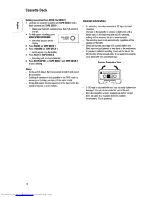 Preview for 10 page of Philips FW332/22 Instructions For Use Manual