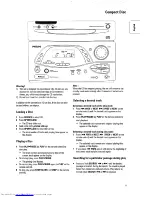 Preview for 11 page of Philips FW332/22 Instructions For Use Manual