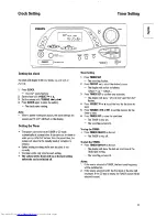 Preview for 13 page of Philips FW332/22 Instructions For Use Manual