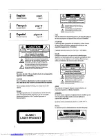 Preview for 2 page of Philips FW360C/20 User Manual