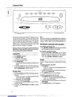 Preview for 14 page of Philips FW360C/20 User Manual