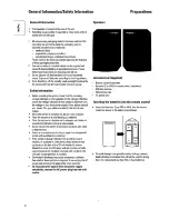 Preview for 6 page of Philips FW372C/22 User Manual