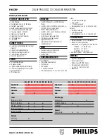 Preview for 2 page of Philips FW375P/22 Specifications