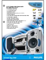 Philips FW390C Specification Sheet preview