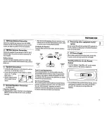 Предварительный просмотр 11 страницы Philips FW55C/37 User Manual